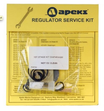 Apeks Service Kit - first stage