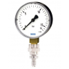 Pressure gauge to control the interstage pressure
