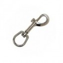 Snap hook with swivel SS 90mm