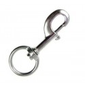 Snap hook with swivel SS 120mm