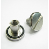 SS nut and bolt with o-ring long (14 mm)