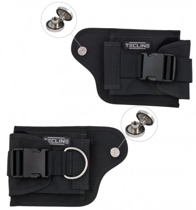TecLine Weight Pockets - Medium withbolts and nuts